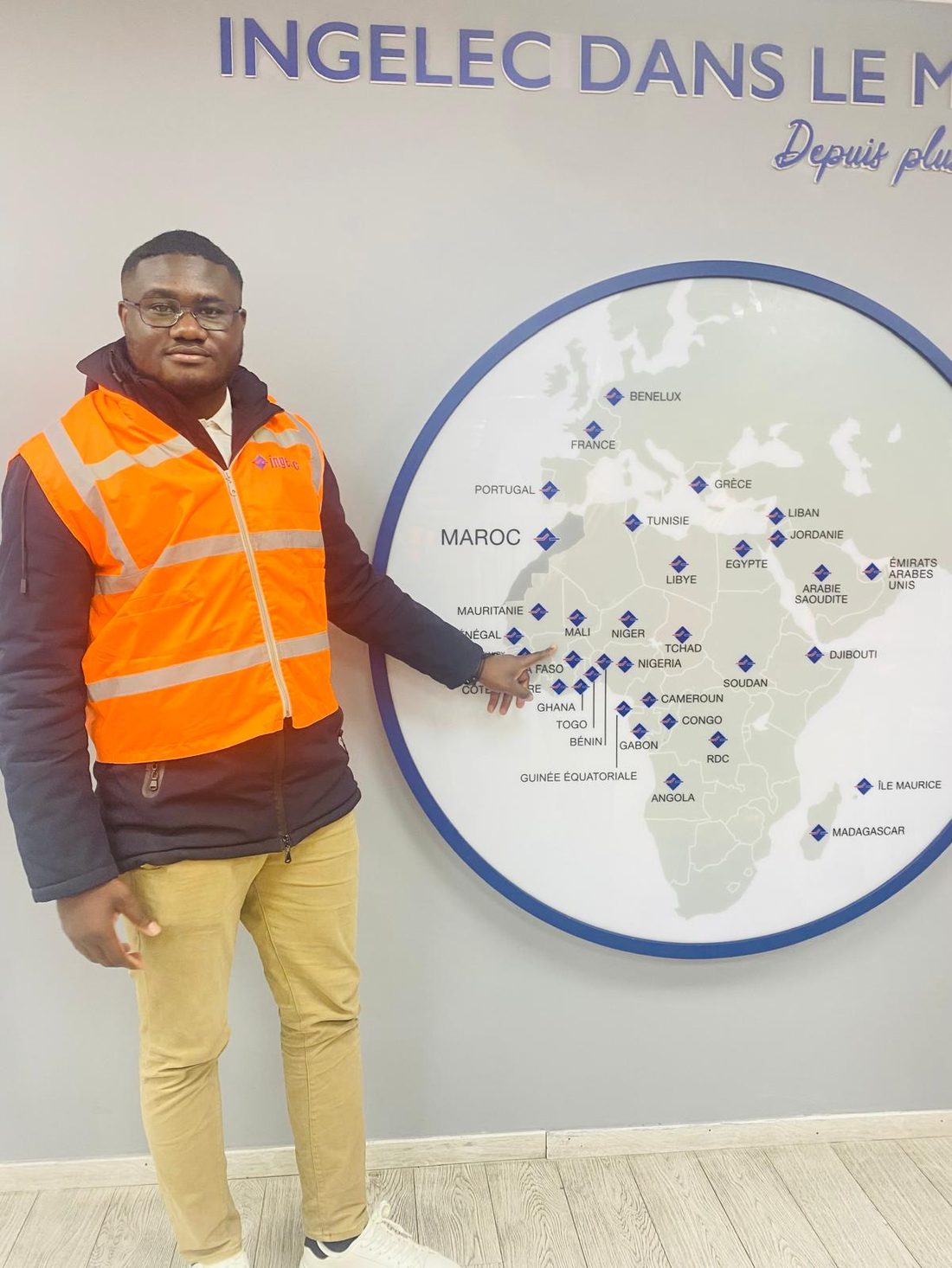 Sekou Amadou GOITA en mission chez Ingelec